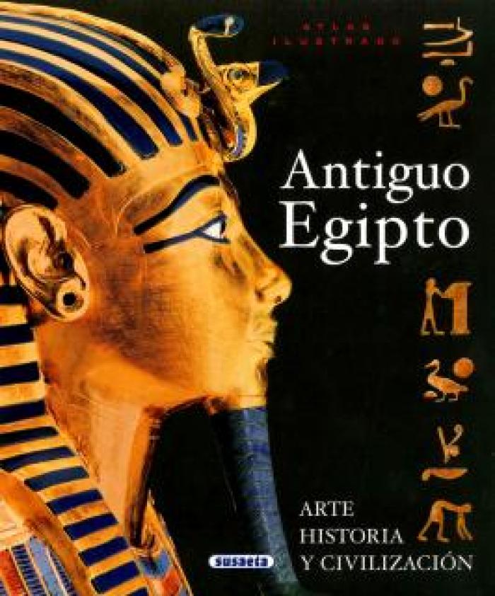 Atlas ilustrado del antiguo Egipto.